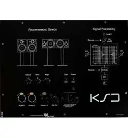 KS-Digital A200 MK2 Black right monitor da studio attivi