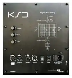 KS-Digital C100-Reference (cherry, left) actieve studiomonitoren