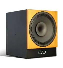 KS-Digital C100 Reference (cherry, right) active studio monitor