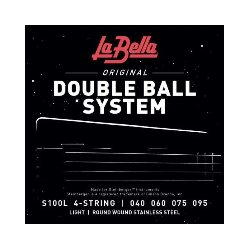 La Bella Bass Strings, 40-95, DoubleB. 4 String Set, S 100 L La Bella Bass Strings, 40-95, DoubleB. 4 String Set, S 100 L