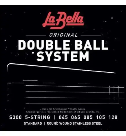 La Bella Bass Strings, 45-128,DoubleB 5 String Set