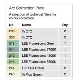 Lee Arc Correction Pack