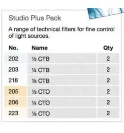 Lee Studio Plus Pack
