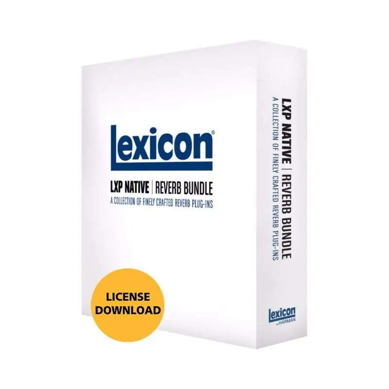 Lexicon LXP Native Reverb Bundle, Limited