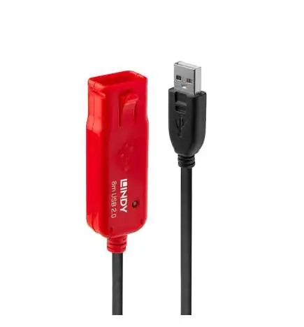 Lindy USB 2.0 Active Extension Pro 8 m