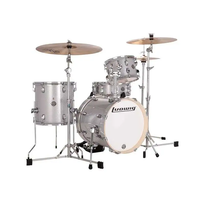 Ludwig LC2797 Breakbeats Shell-Set Silver Sparkle