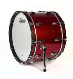 Ludwig Classic Maple Fab Shell Set Red Sparkle