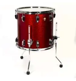 Ludwig Classic Maple Fab Shell Set Red Sparkle
