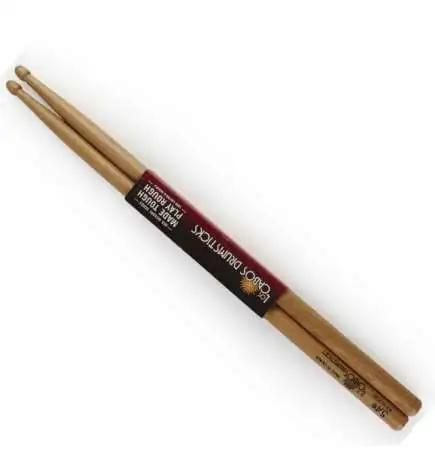 Los Cabos Baquetas 5A Red Hickory , Ponta de madeira