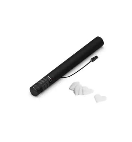 MagicFX Electric Cannon 50cm Hearts Weiß