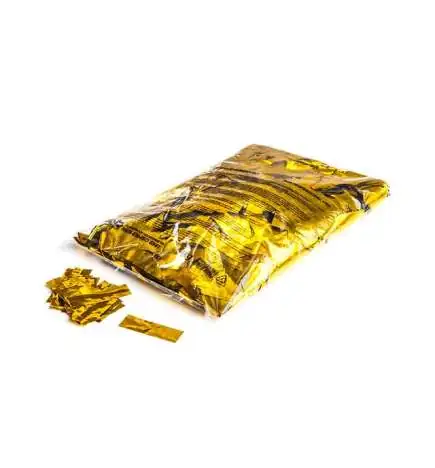 MagicFX Metallic Confetti Rectangles 55x17 mm Gold