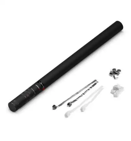 MagicFX Handheld Cannon 80cm Met / Str Silber & Weiß
