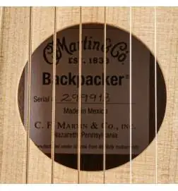 Martin Guitars Backpacker Steel