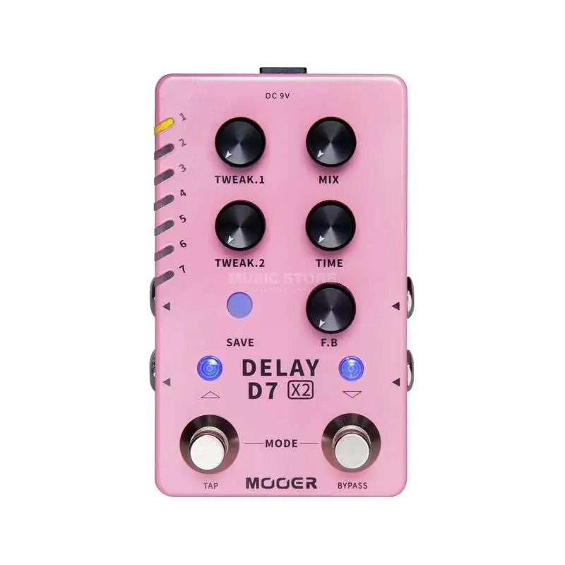 Mooer Audio D7 X2 Delay Mooer Audio D7 X2 Delay