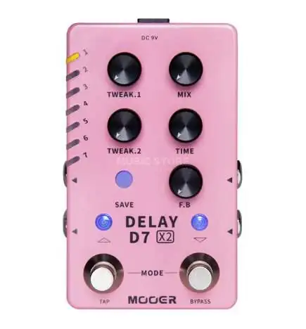 Mooer Audio D7 X2 Delay