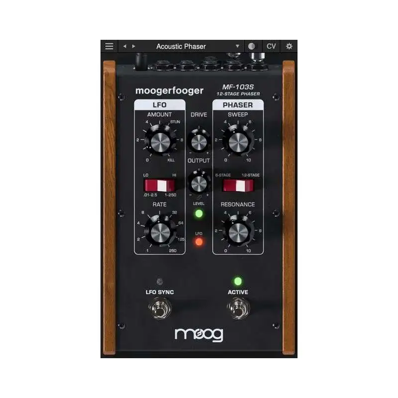 Moog MF-103S 12 Stage Phaser Plugin License Code