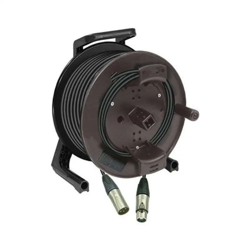 MTI Cable Drum 50m DMX 3-pole XLR