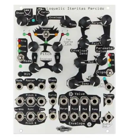 Noise Engineering Loquelic Iteritas Percido (Silver) Synth Modulo