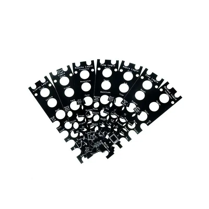 Noise Engineering Legio Overlay Pack Black 7 Panels