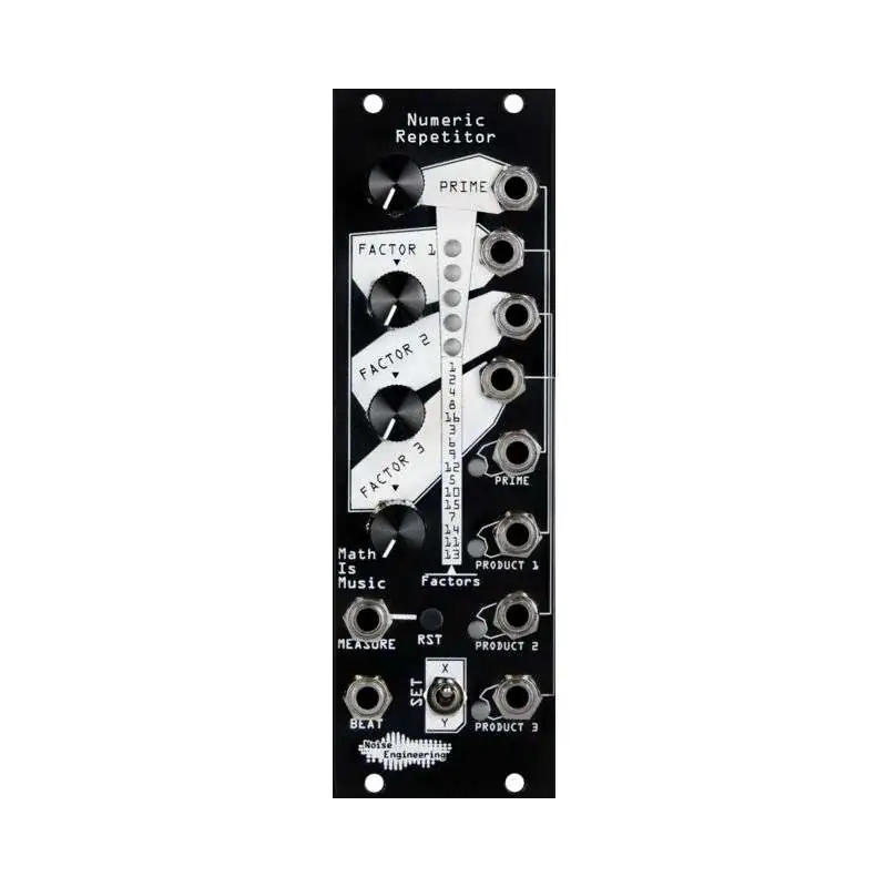 Noise Engineering Numeric Repetitor Black