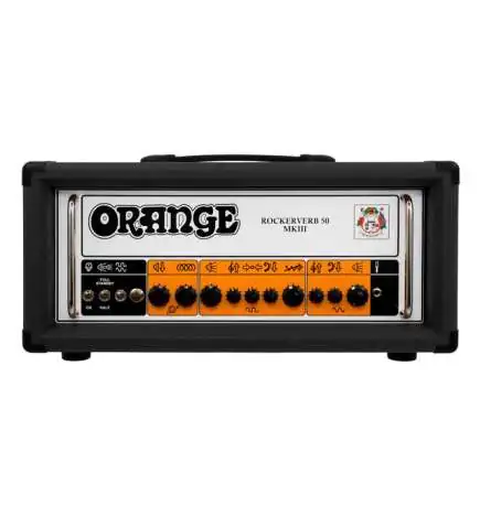 Orange Rockerverb 50H MKIII Head Black