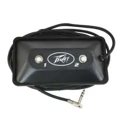 Peavey Multi-Purpose 2-Button Footswitch with LEDs