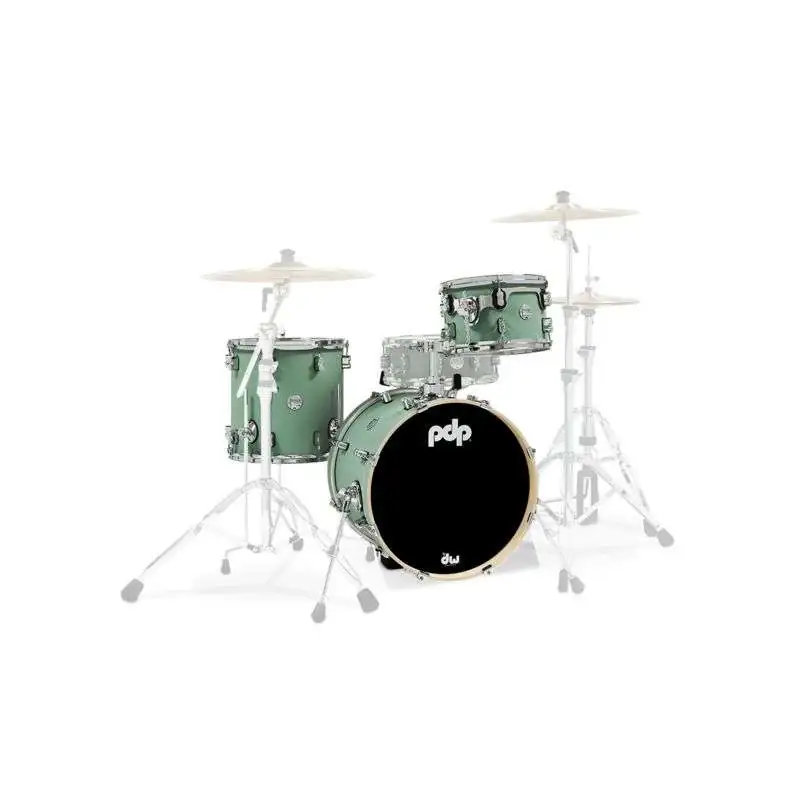 PDP Concept Maple Bop Shell Set Satin Seafoam