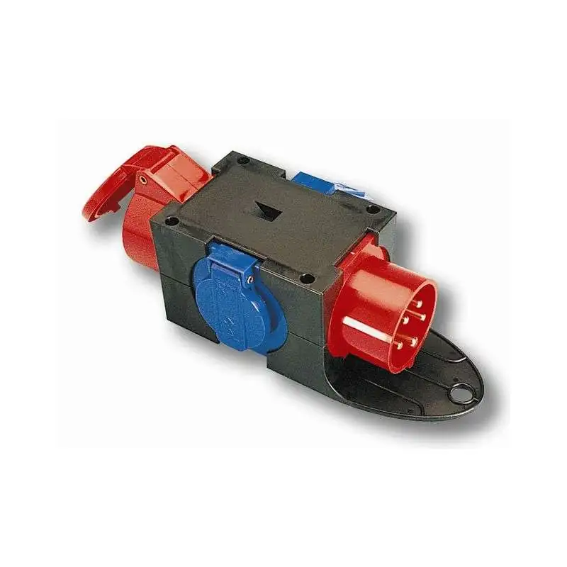 PCE compactoverteiler CEE 16 A auf 1x CEE 16A, 2x Schuko PCE compactoverteiler CEE 16 A auf 1x CEE 16A, 2x Schuko