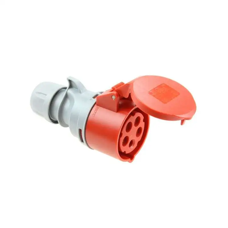 PCE Coupling CEE 16A 5pin Turbo Twist, red