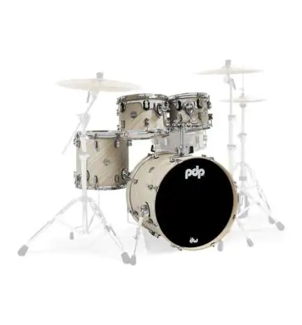 PDP Concept Maple Shell-Set CM4 Twisted Ivory