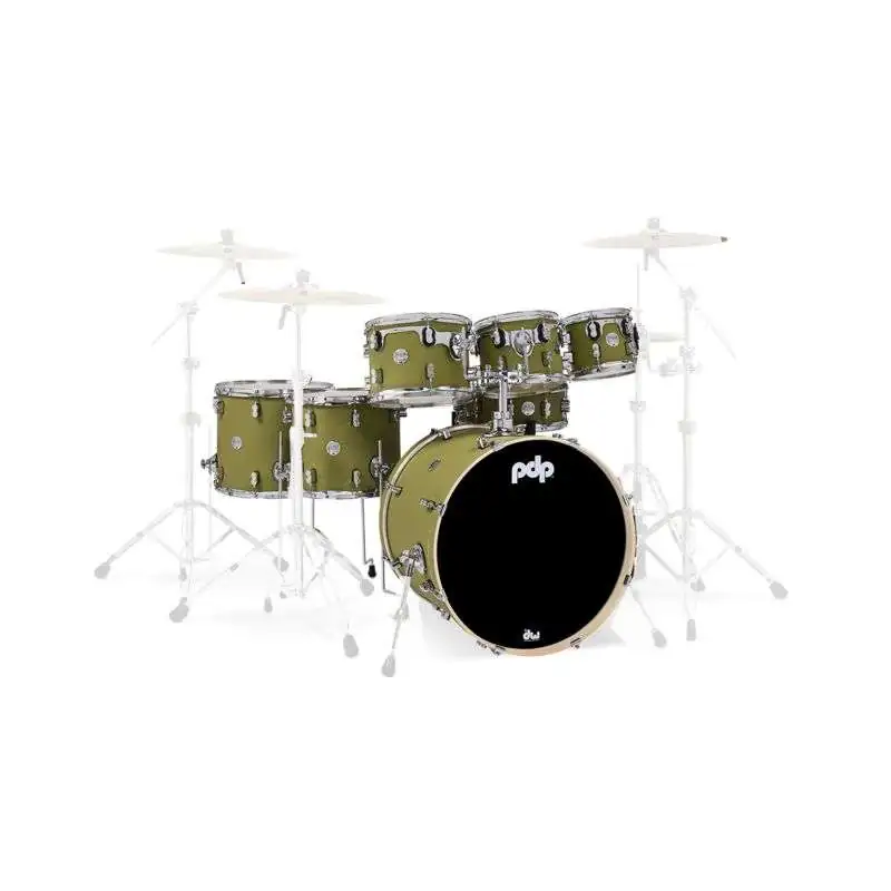 PDP Concept Maple CM7 Shell Set Satin Olive