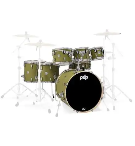 PDP Concept Maple CM7 Shell Set Satin Olive
