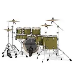 PDP Concept Maple CM7 Shell Set Satin Olive