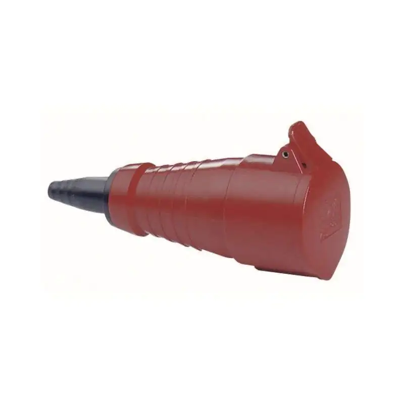 PCE Coupling CEE 63A 5pin female red