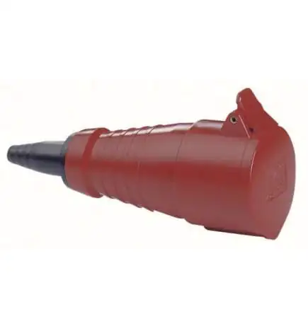 PCE Acoplamiento CEE 63A 5pin hembra rojo