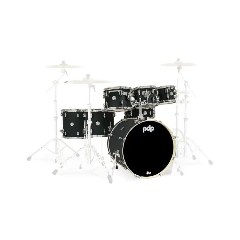 PDP Concept Maple CM7 Shell Set Satin Black