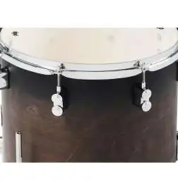 PDP Concept Maple CM7 Shell Set Satin Charocal Burst