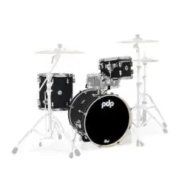 PDP Concept Maple Bop Shell Set Satin Black