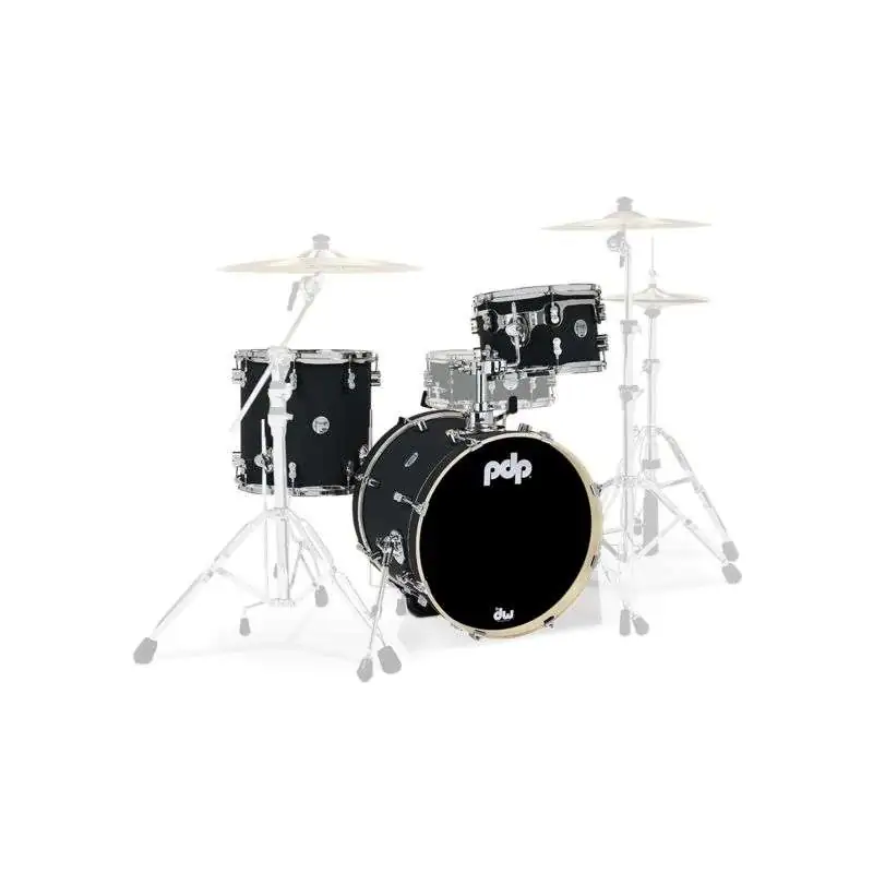 PDP Concept Maple Bop Shell Set Satin Black