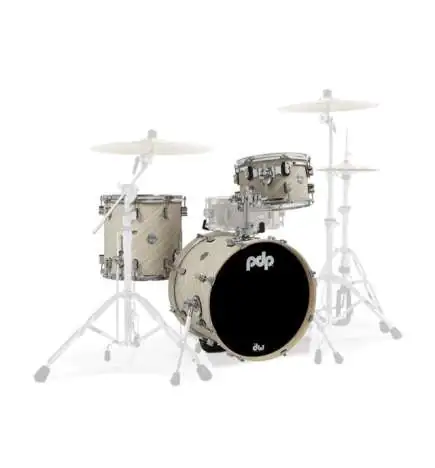 PDP Concept Maple Bop Shell Set Twisted Ivory