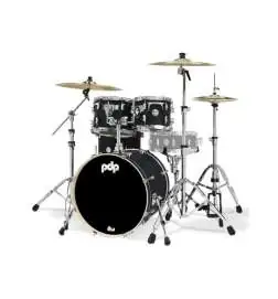 PDP Concept Maple Shell-Set CM4 Satin Black