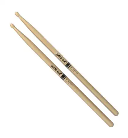 PRO-MARK TX2BW Baaquetas Hickory, punta de madera