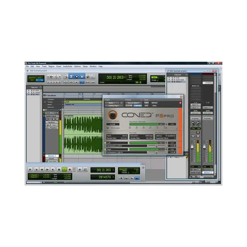 Real Sound Lab Coneq P2pro Softwareequalizer RTAS+VST, 4096 TAPS/Filter,2ch