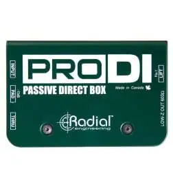 Radial Pro-DI Full Range Passive Mono Direct Box