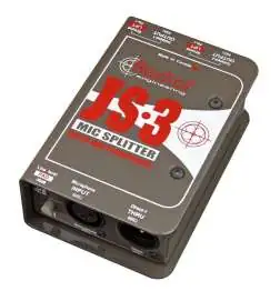 Radial JS-3 Microfone splitter