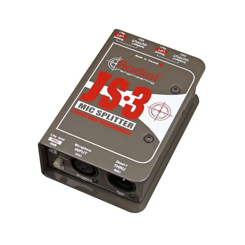 Radial JS3 Microphone Splitter