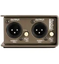 Radial JS-3 Splitter de micrófono