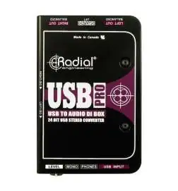 Radial USB-Pro DI Box