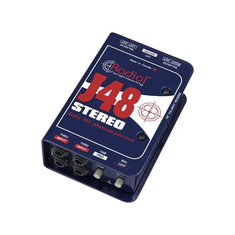 Radial J48 Stereo Premium Active DI Radial J48 Stereo Premium Active DI