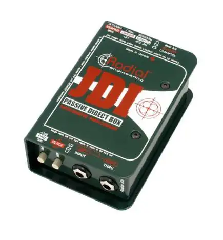Radial JDI passieve DI-Box